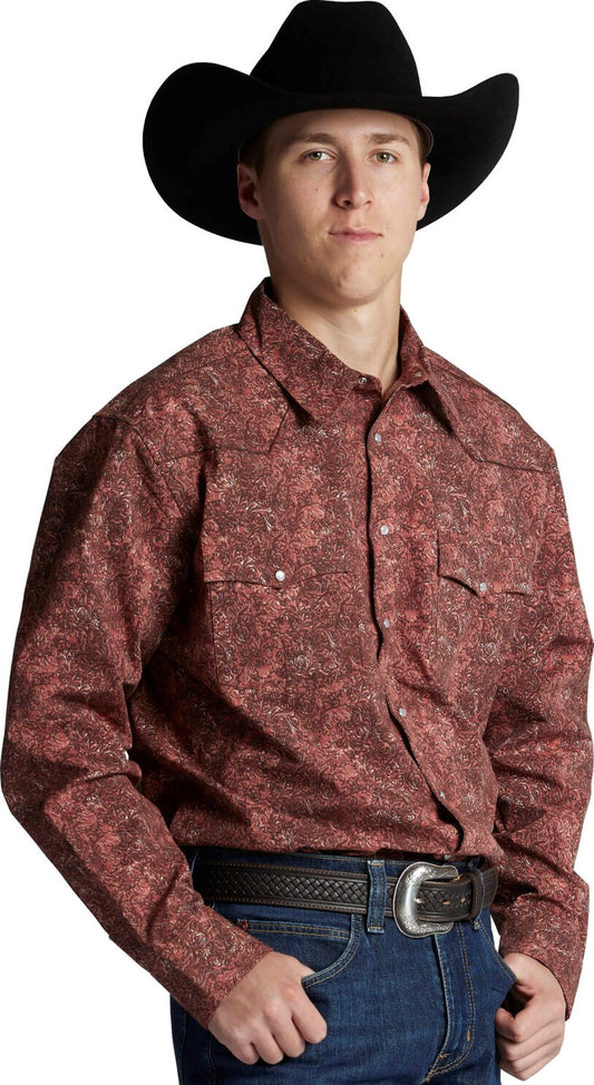 Justin & Sons Button Down [floral]