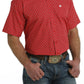 Cinch S/S Button Down [red]